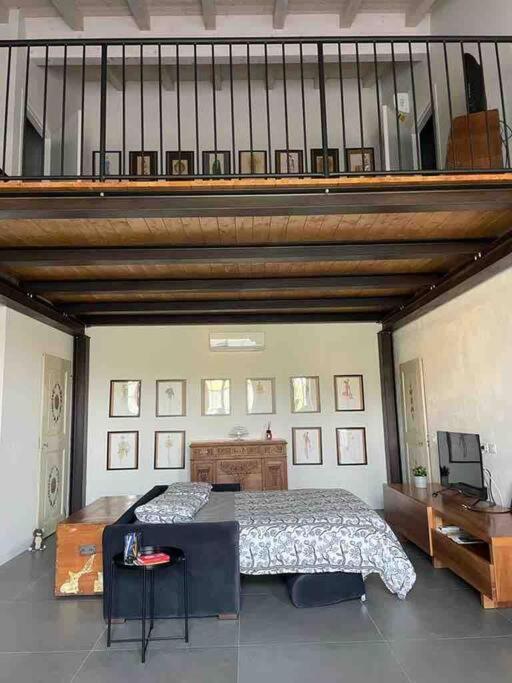 Loft Officina Di Leonardo Nel Centro Di Vinci Lägenhet Exteriör bild