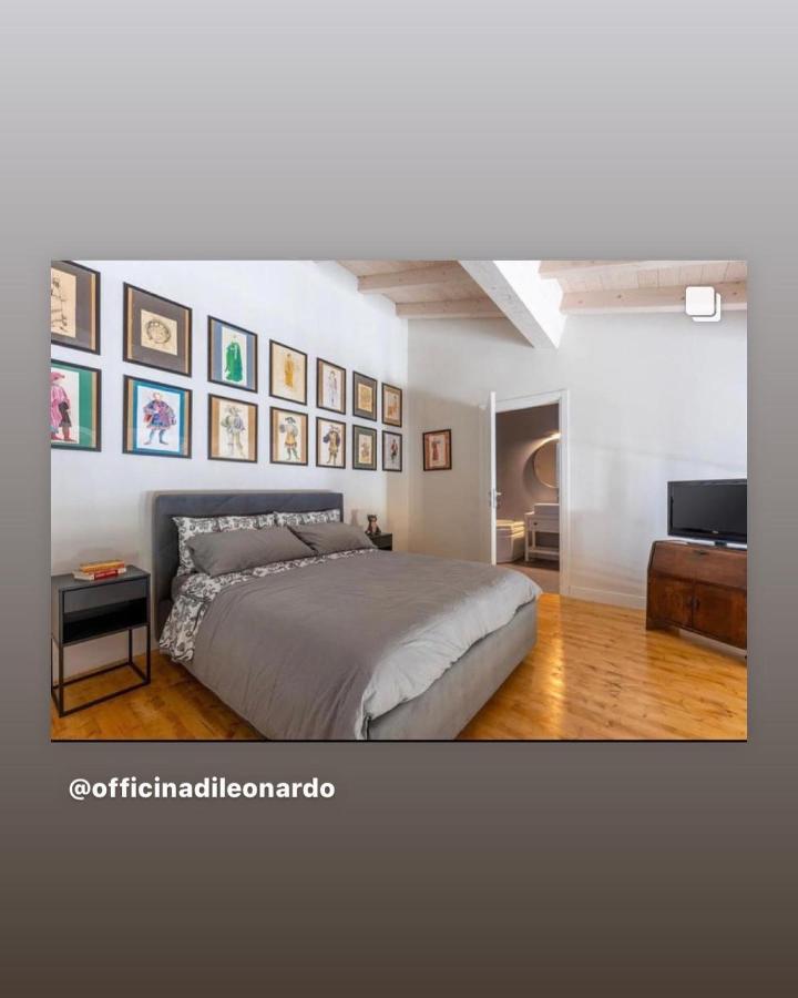 Loft Officina Di Leonardo Nel Centro Di Vinci Lägenhet Exteriör bild