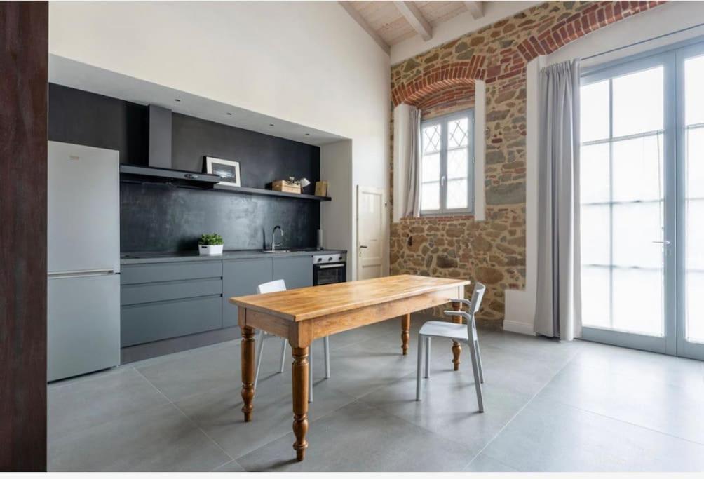 Loft Officina Di Leonardo Nel Centro Di Vinci Lägenhet Exteriör bild